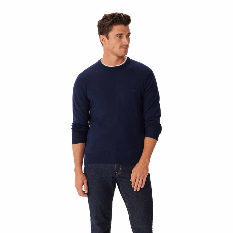 R.M. Williams Howe Crew Merino Knit image number 0